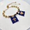 Pulsera con Escapularios de Distintos Colores